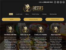 Tablet Screenshot of fiestasgrill.com